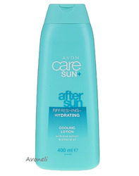 AVON CARE SUN kühlende Aftersun-Lotion Aftersunlotion mit Aloe Vera Apres 400ml