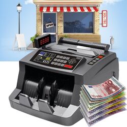 Geldzählmaschine Geldzähler Geldscheinzähler Banknotenzähler Geldprüfer UV MG IR