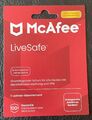 McAfee LiveSafe Antivirus, unbegrenzte Anzahl Geräte,  1-Jahres-Abonnement