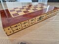 Backgammon/Checkers Spiel Helena Wood Art