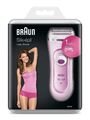 Braun Damenrasierer Silk-epil 2in1 Lady Shaver mit Trimmeraufsatz