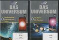 2 DVD`s Das Universum Die Schöpfung,Außerirdisches Leben, Sterne, Planeten