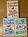 Richard Osman - The Thursday Murder Club 3 Buch Taschenbuch Bundle - Kostenlose P&P