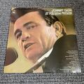 Johnny Cash - At Folsom Prison Vinyl Schallplatte ERSTE UK Presse SCHWARZ 1968 live