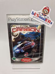 Need for Speed Carbon Platinum Mit Anleitung Sony Playstation 2 PS2 Spiel