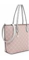 Tamaris Anastasia Small Shopping Bag Shopper Handtasche Grau Rosa  Brandneu