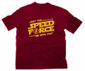 May The Speed Force Be With You Fun Fan T-Shirt Fanshirt The Flash DC Star Wars