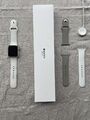 Apple Watch Series 3 42mm Aluminium Silber Gehäuse Weiß Sport Band (MTF22ZD/A)