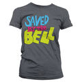 Offiziell lizenziert Saved By The Bell Distressed Logo Damen-T-Shirt S-XXL