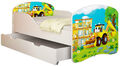 Jugendbett Kinderbett mit einer Schublade und Matratze 140x70 160x80 180x80