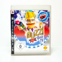 Playstation 3 Spiel für PS3 I BUZZ! Quiz TV I Mit Anleitung