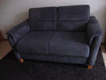2-Sitzer Sofa / Couch - Luxus-Microfaser Federkern-Polsterung - kaum genutzt 