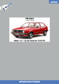 VW Golf 2 1984-1992 Reparaturanleitung Motor 1,6 / 1,8 L Benziner 70-90 PS