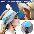 UV-Schutz-Sonnenhut mit breiter Krempe für Damen, kühlendes Mesh-Pferdeschwanz.