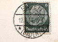 Historische Ansichtskarte, Engen i. Hegau, 1937, Marke Dt. Reich 6 Pfennig, rar