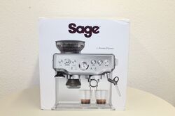 Sage The Barista Express 2-Tassen Espressomaschine Schwarz BES875BKS Neu MwSt