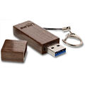 InLine USB 3.0 Speicherstick 8GB, woodline Walnuss, mit Schlüsselanhänger