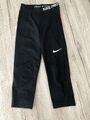 Sport Hose Nike Pro schwarz 3/4 Gr. 34 wie Neu 