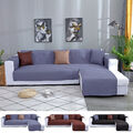 Sofa Überwurf Gesteppt Sofa Abdeckungen L-Form Sofaschoner Couch Hund Haustier