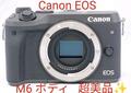 Canon EOS M6 spiegelloses Gehäuse super guter Zustand WiFi B