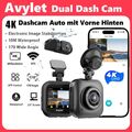 4K Dashcam Dual Auto 1080P Kamera Recorder mit WIFI G-Sensor SuperNachtsicht,WDR