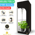 Growbox Secret Jardin Dark Street 60x60x160cm Gewächshaus Growtent Zuchtzelt