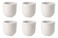 Villeroy & Boch NewMoon Kaffeebecher 390ml 6er Set weiß Porzellan