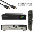 Dreambox DM900 RC20 UHD 4K E2 Linux PVR 1x DVB-S2X MS Twin Receiver Schwarz