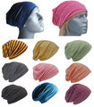 Cool4 Jersey Beanie Baumwolle meliert Slouch Chemo Unisex Mütze Cap E18