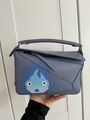 Loewe X Studio Ghibli Howls Moving Castle Puzzle Bag Small Blueberry