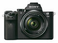 Sony Alpha A7 II 24.3MP Digitalkamera - Schwarz (Kit mit 28-70 mm Zoomobjektiv)