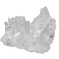 Bergkristall ca. 50 - 70  mm schöne Stufe aus Brasilien  Natur gewachsen und Nat