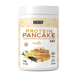 Weider Protein Pfannkuchen Komplettmischung | zuckerarm | Bananen-Vanille Aromen - 1kg