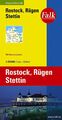 Falk Regionalkarte Deutschland Blatt 3 Rostock, Rügen, Stettin 1:150 000