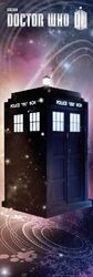 Doctor Who Poster Tardis 53 x 158 cm
