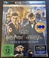 Harry Potter - Phantastische Tierwesen Wizarding World 11-Film Collection 4K UHD