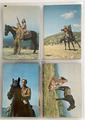 Postkarten,  Winnetou, Der Schatz im Silbersee, Karl May, 32St.,komplett, 1965