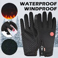 Winter Handschuhe-Unisex Fahrrad Warme Thermo Handschuhe Wasserdicht Touchscreen