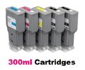 5 Tinte für Canon iPF680 - iPF785 / PFI-207MBK PFI-207BK PFI-207C PFI-207M 207Y