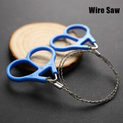 Field Survival Wire Saw Hand Chain Saw Cutter Outdoor Emergency Survival Tool F3