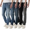 JACK & JONES Jeans GLENN NZ Slim Fit Herren Hose moderne Stretch Herrenjeans 