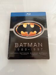 BATMAN 1 - 4 ( 1989 - 1997 ) auf 4 Blu Rays