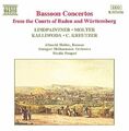 Bassoon Concertos from the Courts of Baden Württemberg (Naxo Lindpaintner.. [CD]