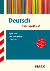 Deutsch - auf einen Blick! Epochen der deutschen Literatur | Markus Hille | Buch