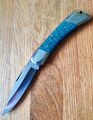 Robert Klaas Monolith Taschenmesser 440C Backlock Hechtklinge 8,3 cm Klinge 