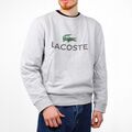 (L) Lacoste Pullover Sweatshirt Sweater Pulli großes Krokodil Spellout