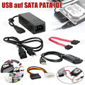 SATA/PATA/IDE Laufwerk auf USB 2.0 Adapter Konverter Kabel für 2,5/3,5 Zoll