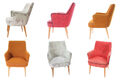 1x alter Stuhl Vintage Retro chair 60er 70er Jahre Sessel lounge Auswahl