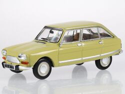 Citroen Ami 8 Club 1970 gelb Modellauto 153538 Norev 1:43