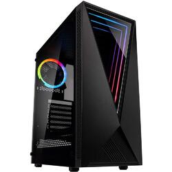 Kolink VOID RGB Midi-Tower PC-Gehäuse schwarz Window Tempered Glas Seitenfenster